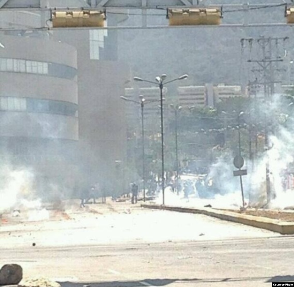 Manifestaciones en Valencia, Venezuela