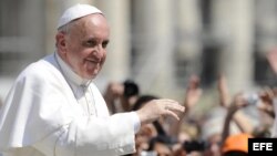 El papa Francisco, en la plaza de San Pedro, en el Vaticano (foto de archivo)