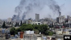 El ejército sigue bombardeando zonas residenciales y según obervadores de ONU ha usado a niños como escudos humanos.