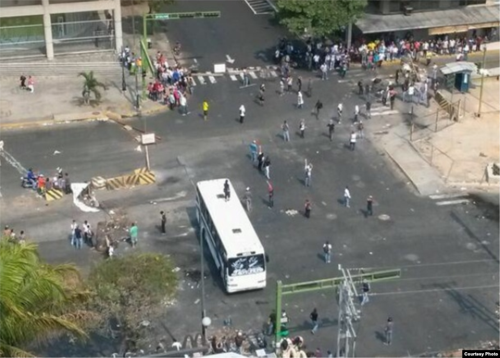 Manifestaciones en Valencia, Venezuela