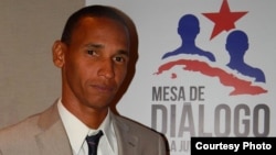 José Rolando Casares, preso político cubano, miembro de la Mesa de diálogo de la Juventud Cubana.