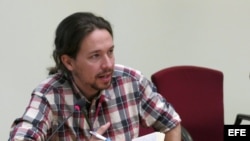 Pablo Iglesias, secretario general de Podemos y eurodiputado.