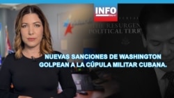 Nuevas sanciones de Washington golpean a la cúpula militar cubana.