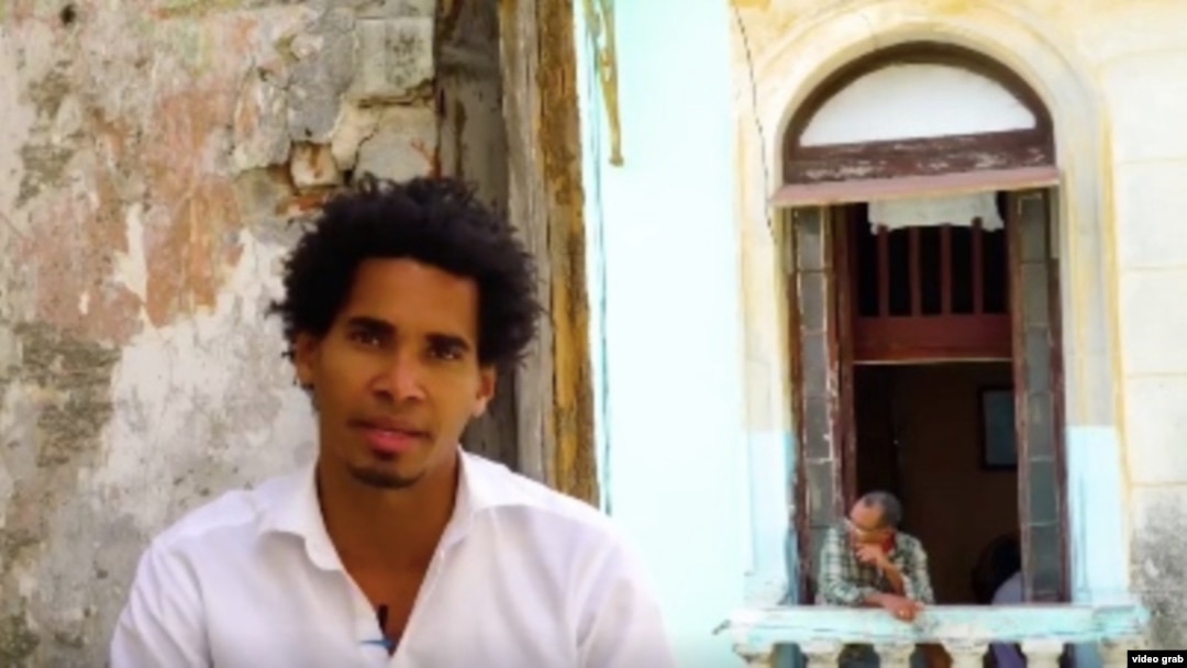 Luis Manuel Otero Alcántara, artista cubano y fundador del Movimiento San Isidro.