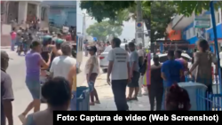 Protesta en San Miguel del Padrón, La Habana