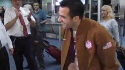Danell Leyva llegó a Miami con medalla de bronce