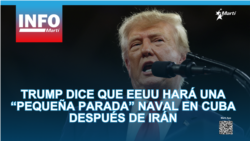 Trump dice que EEUU "se encargará de Cuba" después de Irán