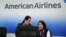 El mostrador de American Airlines en La Habana.YAMIL LAGE / AFP