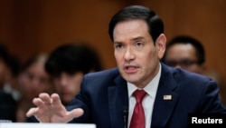 Rubio testifica ante el Comité de Relaciones Exteriores del Senado sobre la solicitud presupuestaria del presidente Donald Trump para el año fiscal 2027 destinada al Departamento de Estado.