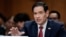 Rubio testifica ante el Comité de Relaciones Exteriores del Senado sobre la solicitud presupuestaria del presidente Donald Trump para el año fiscal 2027 destinada al Departamento de Estado.