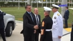 Jair Bolsonaro visitó el Comando Sur de Estados Unidos