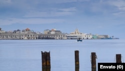 Vista del Puerto de La Habana.
