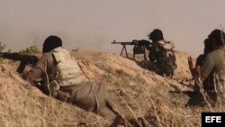 Combatientes del Estado Islámico.