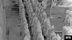 Los presunots terroristas se disponían a viajar a la zona de los mundialmente conocidos guerreros de terracota, que era la siguiente etapa de su gira de 47 días por el país.