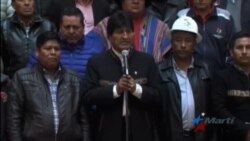 Bolivia protesta por nuevo código penal y postulación de Morales a la presidencia