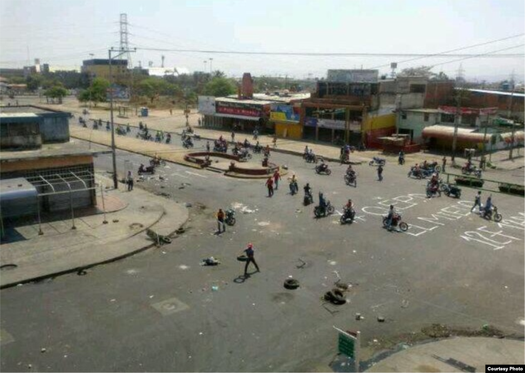 Manifestaciones en Valencia, Venezuela