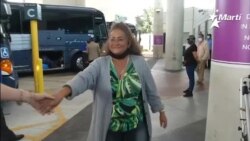 Opositora cubana llega a Miami tras una larga travesía