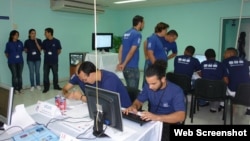 Estudiantes en la Universidad de Ciencias Informáticas (UCI).