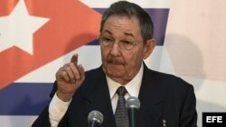 Fotografía de archivo del gobernante de Cuba, Raúl Castro. 