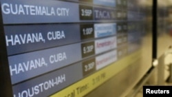 Lista de vuelos del aeropuerto Internacional de Miami