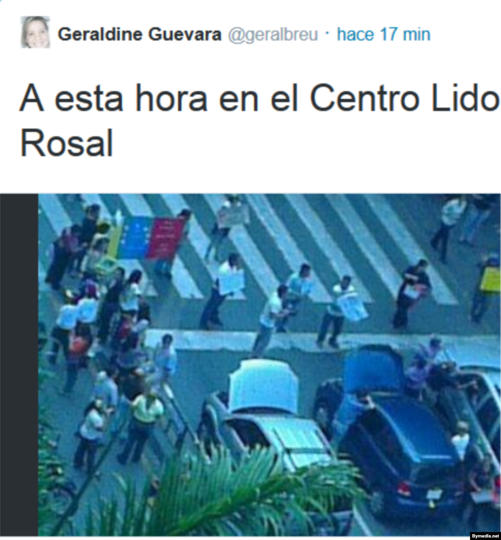 protestas venezuela redes sociales