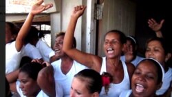 45 Damas de Blanco sitiadas en Santiago de Cuba