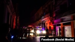 El siniestro ocurrió en una vivienda ubicada en la calle Concordia, entre Marqués González y Oquendo, en el Consejo Popular Cayo Hueso 