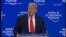 Presidente Trump arribó a Suiza para su intervención en el foro económico mundial