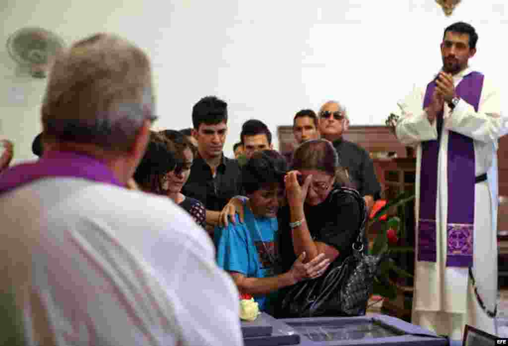 Funerales del líder del Movimiento Cristiano Liberación Oswaldo Payá Sardiñas