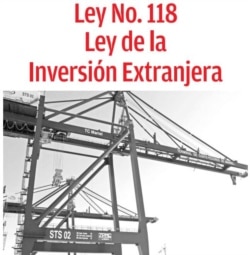 Ley de Inversión Extranjera en Cuba, emitida en 2014 y vigente actualmente.