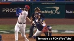 Austin Wells sentenció con jonrón el triunfo de República Dominicana.