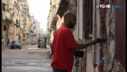 Artista independiente se niega a borrar su arte de las paredes de La Habana