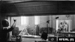 Estudio de Radio Europa Libre (RFE/RL), emisora creada en 1949 para transmitir a países ocupados por la URSS.