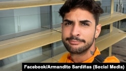 Armando Sardiñas Figueredo, exprisionero político del 11J. 