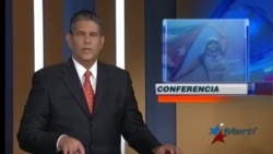 Maratonista cubana participa en conferencia de prensa en Miami