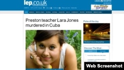 El diario Lancashire Evening Post es uno de los que difunde ahora más detalles sobre el asesinato de Lara Jones.
