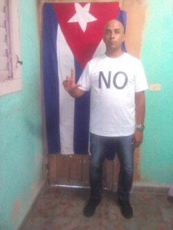 Geordanis Muñoz Guerrero, opositor cubano, activista de la Unión Patriótica de Cuba (UNPACU). (Facebook).