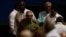Raúl Castro, el 13 de agosto de 2026, en un acto en La Habana por el centenario del natalicio de Fidel Castro. (Reuters/Norlys Pérez)