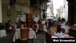 Restaurante El Patio. (Tomado de Paseos por La Habana)