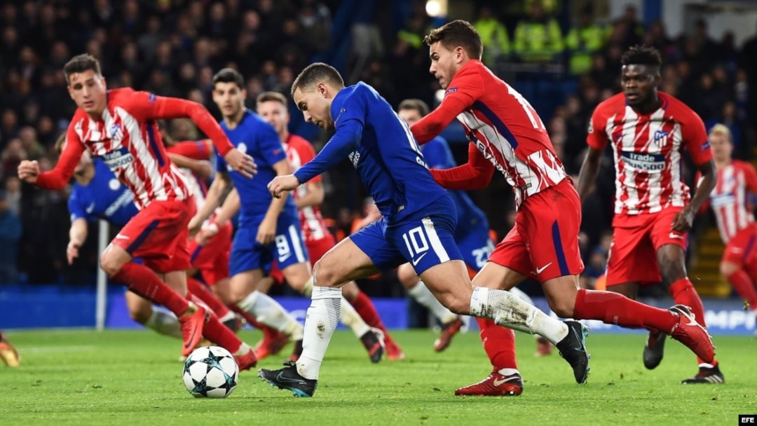 Atlético de Madrid vs Chelsea.