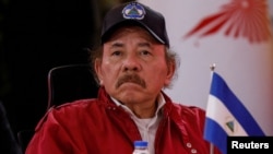 El presidente de Nicaragua, Daniel Ortega, asiste a la cumbre del ALBA en Caracas, Venezuela, el 24 de abril de 2024. REUTERS/Leonardo Fernandez Viloria/Foto de archivo
