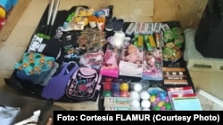 La Federación Latinoamericana de Mujeres Rurales (FLAMUR) entregó materiales escolares, ropa, calzado y medicamentos en Cuba