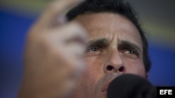 El líder opositor venezolano Henrique Capriles. 