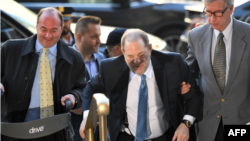 Harvey Weinstein a su llegada al Tribunal de Nueva York