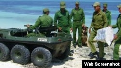 Tropas guardafronteras incautan paquetes de droga en costas cubanas. (Archivo)