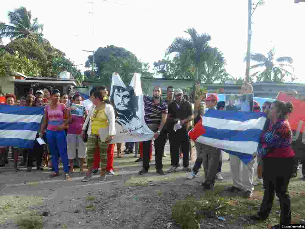 Reporta Cuba Opositores sufren asedio y actos de repudio Placetas Foto Donaida Pérez