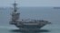 El portaaviones estadounidense USS Abraham Lincoln