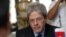 Paolo Gentiloni, ministro de Relaciones Exteriores de Italia, de visita en Cuba.