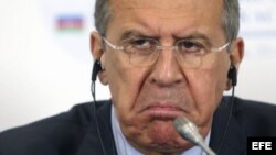 El ministro ruso de Exteriores, Sergei Lavrov.