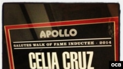 Homenaje a Celia Cruz en el teatro Apolo de Nueva York
